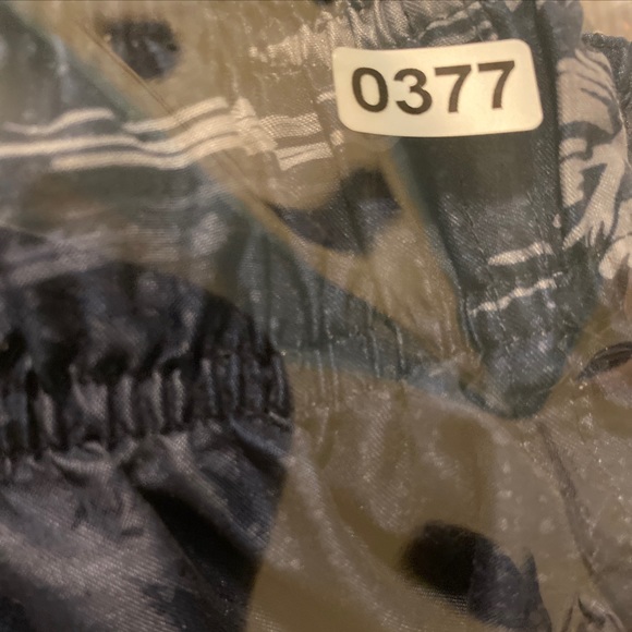 OP men's blue island basic swim short Sz L (36-38) - Picture 5 of 5